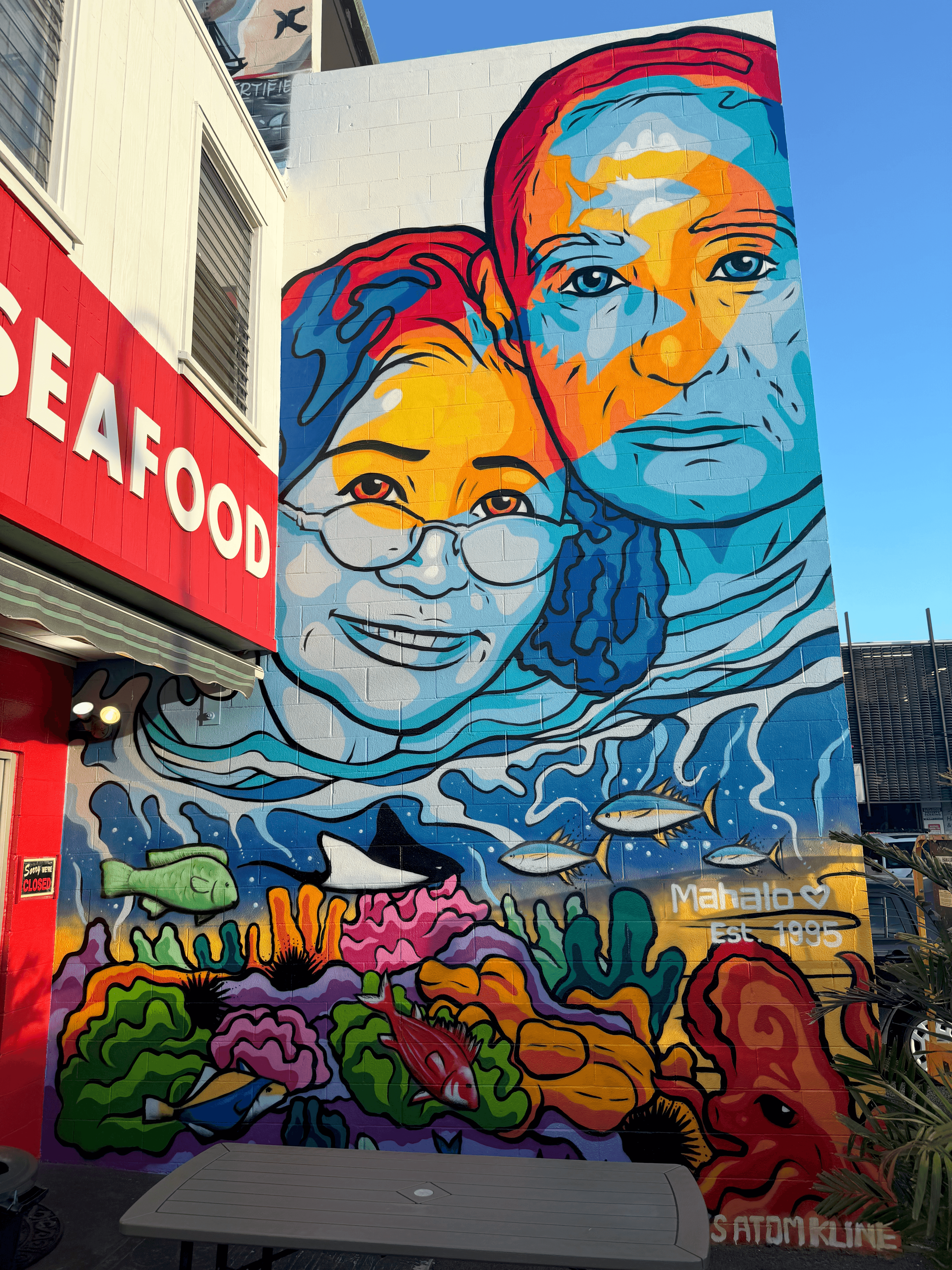 Ono Seafood — finished mural