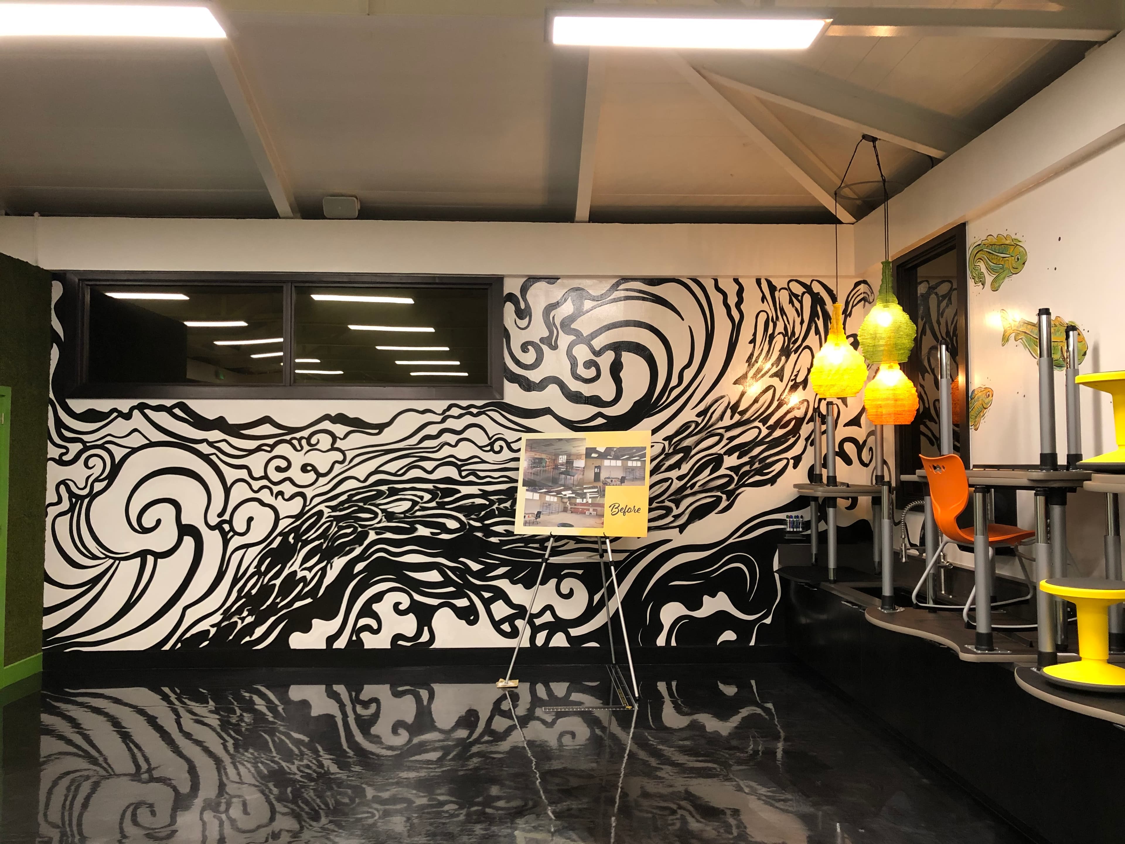Office interior installation — Honolulu, HI